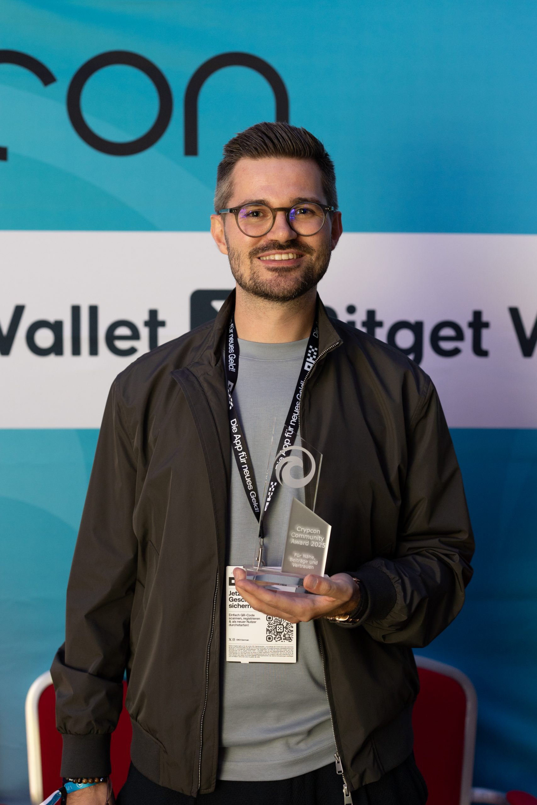 Bitbull mit dem Crypcon Community Award 2025 in Dortmund